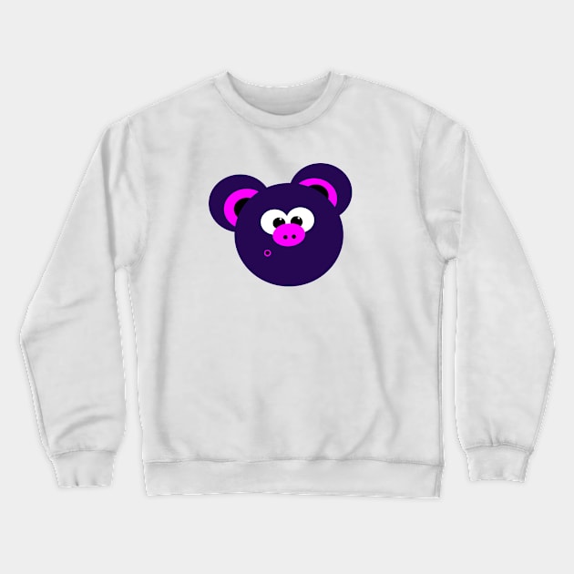 Pinky Bear from the ancient Forrest of Ananas t shirts Crewneck Sweatshirt by Jakavonis